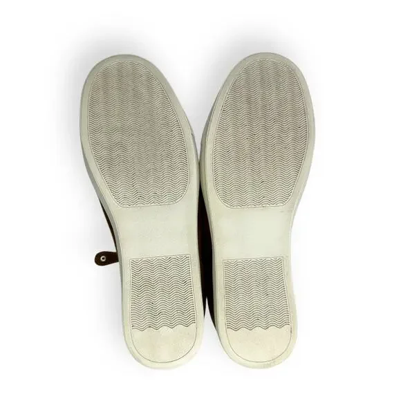 Steve Madden Women's Cornell Hidden Wedge High Top Sneaker Size 8.5 Cognac Suede - Picture 10 of 12